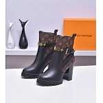 Louis Vuitton 9.5cm Heel Boots For Women # 283905