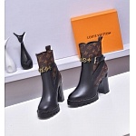 Louis Vuitton 9.5cm Heel Boots For Women # 283905, cheap Louis Vuitton Boots