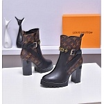 Louis Vuitton 9.5cm Heel Boots For Women # 283905, cheap Louis Vuitton Boots