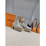 Louis Vuitton Heel Boots For Women # 283916, cheap Louis Vuitton Boots