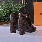 Louis Vuitton Heel Boots For Women # 283922, cheap Louis Vuitton Boots