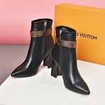 Louis Vuitton Heel Boots For Women # 283925, cheap Louis Vuitton Boots