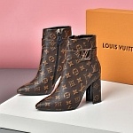 Louis Vuitton Heel Boots For Women # 283926