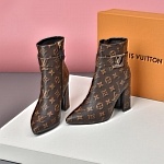 Louis Vuitton Heel Boots For Women # 283926, cheap Louis Vuitton Boots