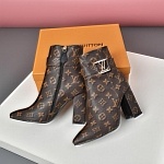 Louis Vuitton Heel Boots For Women # 283926, cheap Louis Vuitton Boots