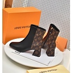 Louis Vuitton Heel Boots For Women # 283928, cheap Louis Vuitton Boots