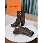 Louis Vuitton Heel Boots For Women # 283931, cheap Louis Vuitton Boots
