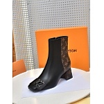 Louis Vuitton Heel Boots For Women # 283932, cheap Louis Vuitton Boots