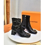 Louis Vuitton Heel Boots For Women # 283934