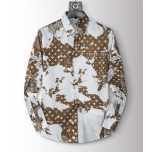 $35.00,Louis Vuitton Long Sleeve Shirts For Men # 284276