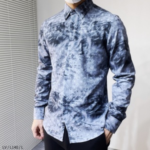 $65.00,Louis Vuitton Long Sleeve Shirts For Men # 284664