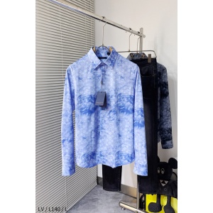 $65.00,Louis Vuitton Long Sleeve Shirts For Men # 284665