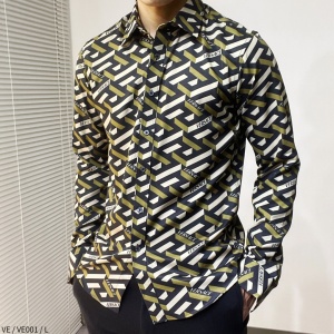 $65.00,Fendi Long Sleeve Shirts For Men # 284705