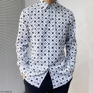 $65.00,Fendi Long Sleeve Shirts For Men # 284711