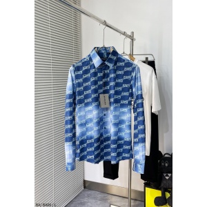 $65.00,Balenciaga  Long Sleeve Shirts For Men # 284715