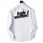 Louis Vuitton Long Sleeve Shirts For Men # 284242, cheap Louis Vuitton Shirts