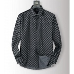 Louis Vuitton Long Sleeve Shirts For Men # 284243