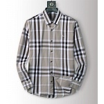 Burberry Long Sleeve Shirts For Men # 284254, cheap Burberry Shirts