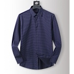 Louis Vuitton Long Sleeve Shirts For Men # 284267