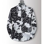 Louis Vuitton Long Sleeve Shirts For Men # 284275