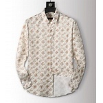 Louis Vuitton Long Sleeve Shirts For Men # 284293