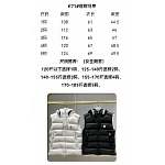 Moncler Down Vest Jackets Unisex # 284589, cheap Moncler Vest Jackets