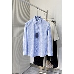 Louis Vuitton Long Sleeve Shirts For Men # 284662