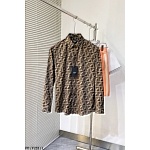 Fendi Long Sleeve Shirts For Men # 284710