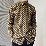 Fendi Long Sleeve Shirts For Men # 284712