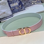 Dior 3.5cm Width Belts  # 284790