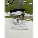 Gucci 4.0cm Width Belts  # 284844, cheap Gucci Belts