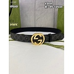Gucci 4.0cm Width Belts  # 284847, cheap Gucci Belts