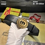 Gucci 4.0cm Width Belts  # 284869, cheap Gucci Belts