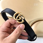 Gucci 2.0cm Width Belts For Women # 284883, cheap Gucci Belts