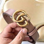 Gucci 3.0cm Width Belts  # 284905, cheap Gucci Belts