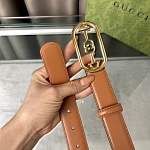 Gucci 3.0cm Width Belts  # 284933, cheap Gucci Belts