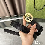 Gucci 3.0cm Width Belts # 284937, cheap Gucci Belts