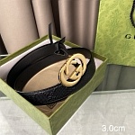 Gucci 3.0cm Width Belts # 284939, cheap Gucci Belts