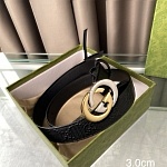 Gucci 3.0cm Width Belts # 284941, cheap Gucci Belts