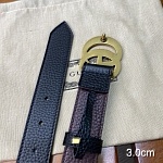 Gucci 3.0cm Width Belts # 284943, cheap Gucci Belts