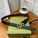 Gucci 3.0cm Width Belts # 284943, cheap Gucci Belts