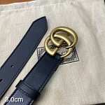 Gucci 3.0cm Width Belts # 284944, cheap Gucci Belts