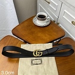 Gucci 3.0cm Width Belts # 284944, cheap Gucci Belts