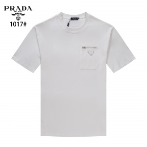 $27.00,Prada Short Sleeve T Shirts For Men # 285346