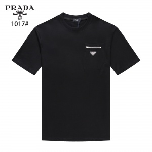 $27.00,Prada Short Sleeve T Shirts For Men # 285347