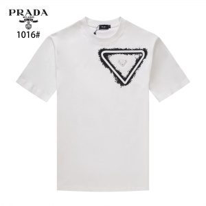 $27.00,Prada Short Sleeve T Shirts For Men # 285348