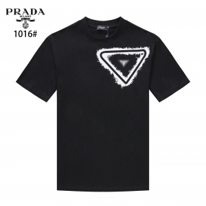 $27.00,Prada Short Sleeve T Shirts For Men # 285349