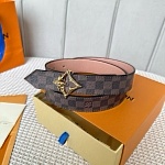 Louis Vuitton 3.0cm Width Belts  # 285160, cheap LouisVuitton Belts