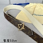 Louis Vuitton 3.0cm Width Belts  # 285164, cheap LouisVuitton Belts