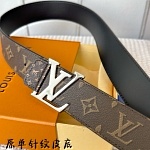 Louis Vuitton 4.0cm Width Belts  # 285220, cheap LouisVuitton Belts